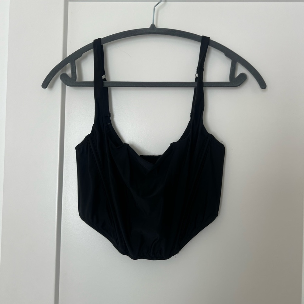 Black Sleeveless Top